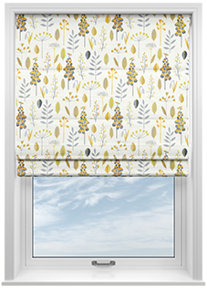 Amala, Saffron - Roman Blind